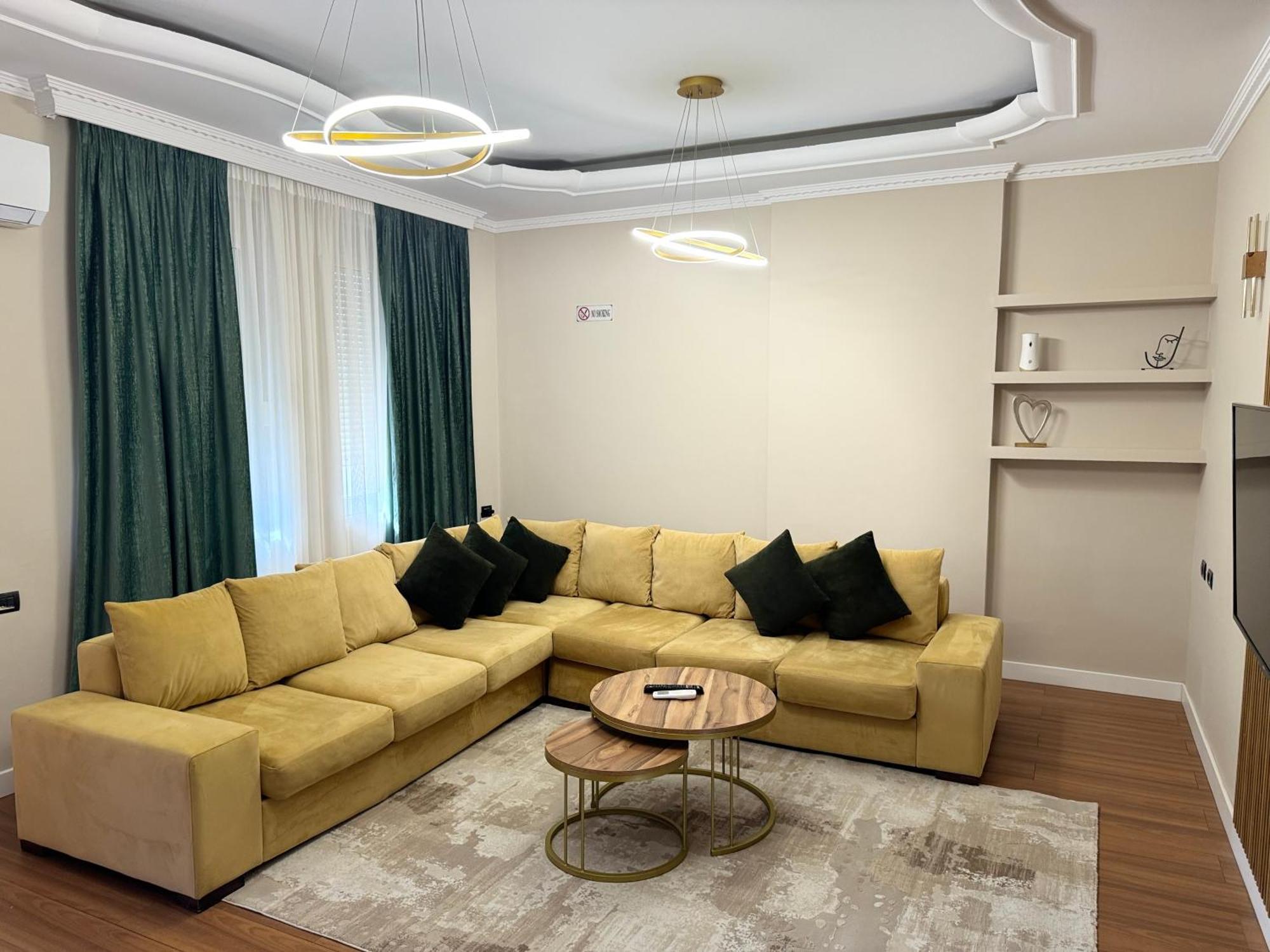 Apartamento Golden Dublex Tirana Exterior foto